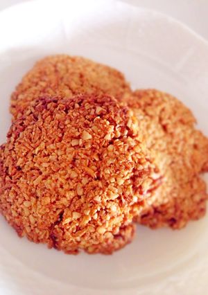 ココナッツのオートミールクッキー-レシピのメイン写真