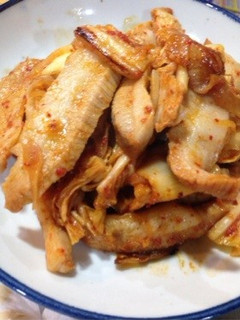 豚トロキムチ炒め-レシピのメイン写真