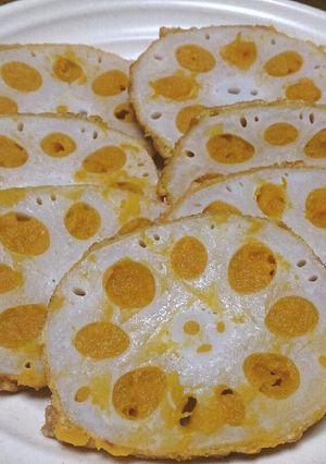 かぼちゃレンコン-レシピのメイン写真