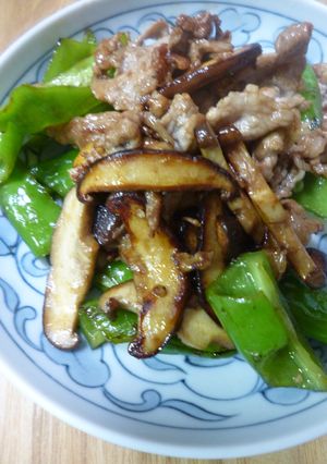 甘とうと豚肉のオイスターソース炒め-レシピのメイン写真
