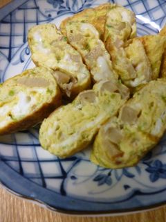 リメイク・おでんの残りで卵焼き-レシピのメイン写真