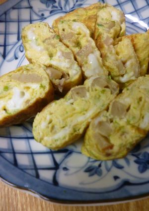 リメイク・おでんの残りで卵焼き-レシピのメイン写真