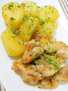 鶏肉とじゃがいもの炒め煮-レシピのメイン写真