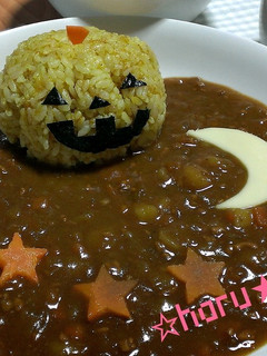 ハロウィン☆カレー-レシピのメイン写真