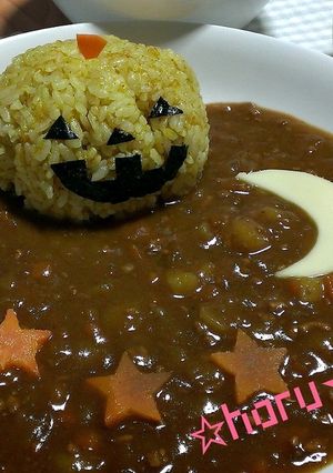 ハロウィン☆カレー-レシピのメイン写真