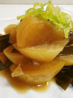 大根と昆ん布の煮物-レシピのメイン写真