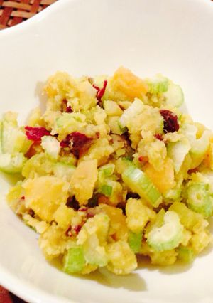 さつまいもとセロリとナッツのサラダ-レシピのメイン写真