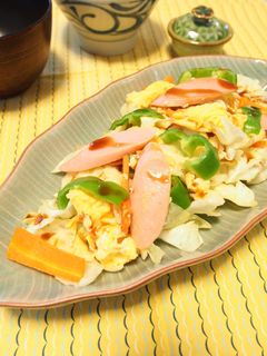 魚肉ソーセージとお野菜の炒め物-レシピのメイン写真