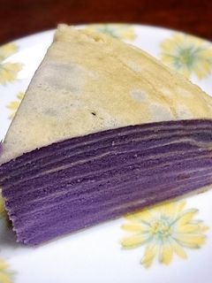 紫いものスイートポテトミルクレープ-レシピのメイン写真