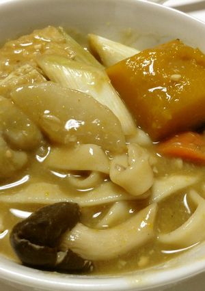 麺から作る、カボチャのほうとう-レシピのメイン写真