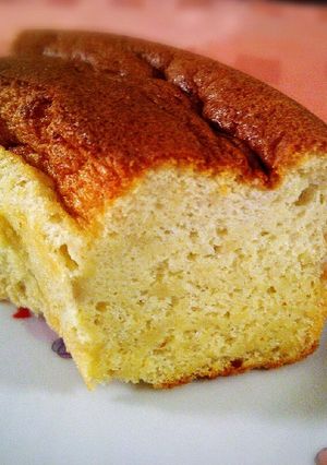 リンゴとハチミツのシフォンケーキ-レシピのメイン写真