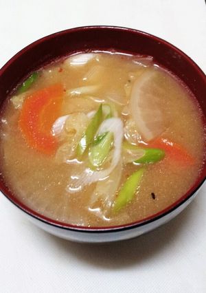 野菜たっぷりの豚汁-レシピのメイン写真