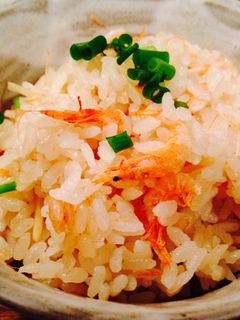 桜エビと生姜の炊き込みご飯-レシピのメイン写真