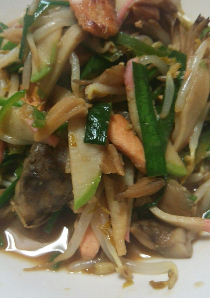 魚嫌いさんも食べた鮭と野菜の炒めもの-レシピのメイン写真