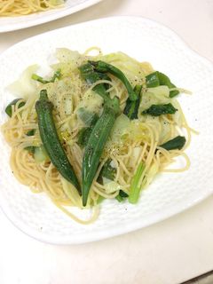 かんたんヘルシー茹でるだけグリーンパスタ-レシピのメイン写真