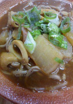 リメイク・おでんでカレーそば-レシピのメイン写真