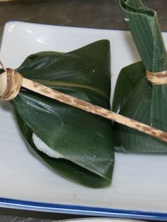 信州サーモンとシナノユキマスの笹包み寿司-レシピのメイン写真