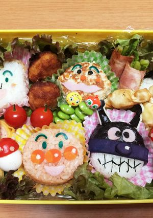 キャラ弁☆アンパンマンの運動会弁当☆-レシピのメイン写真