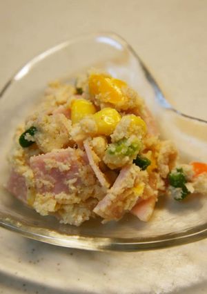 おからサラダ・胡麻ドレ風味-レシピのメイン写真