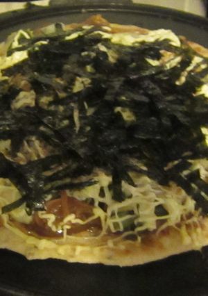 照り焼きチキンピザ-レシピのメイン写真
