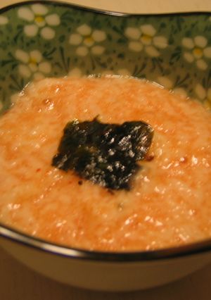 色鮮やか☆とろろ明太子-レシピのメイン写真
