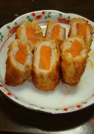 お子様向けにんじんの豚肉巻き-レシピのメイン写真