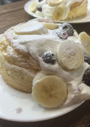 スフレパンケーキ-レシピのメイン写真
