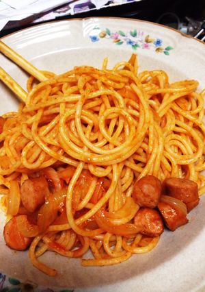すぐ食べたい！ナポリタン-レシピのメイン写真