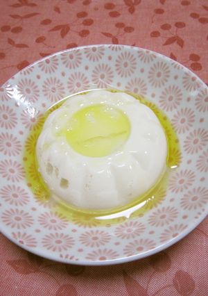 洋風レモン豆腐(冷や奴)-レシピのメイン写真