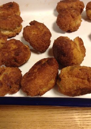 サーターアンダギー(風)バナナ味-レシピのメイン写真