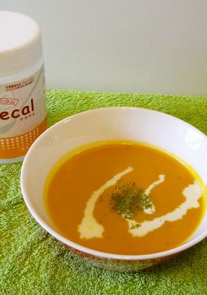 牛乳不要かぼちゃのポタージュ-レシピのメイン写真