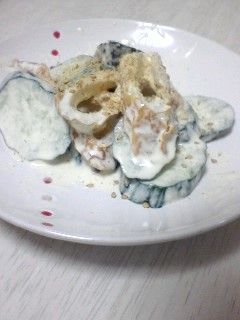 きゅうりとちくわのわさびマヨネーズ和え-レシピのメイン写真