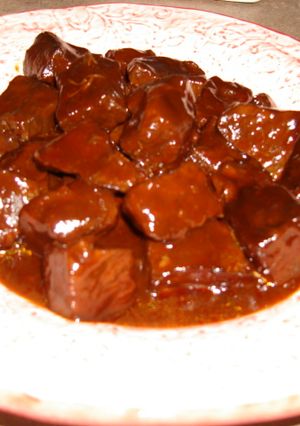 ビ～フのBBQソース煮込み-レシピのメイン写真