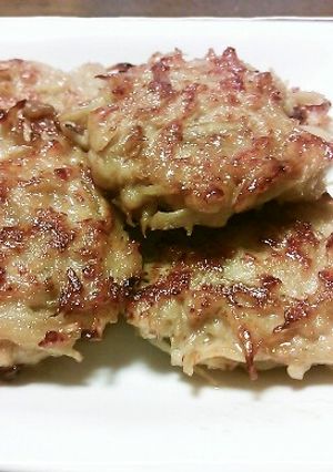 鶏ごぼうバーグ-レシピのメイン写真
