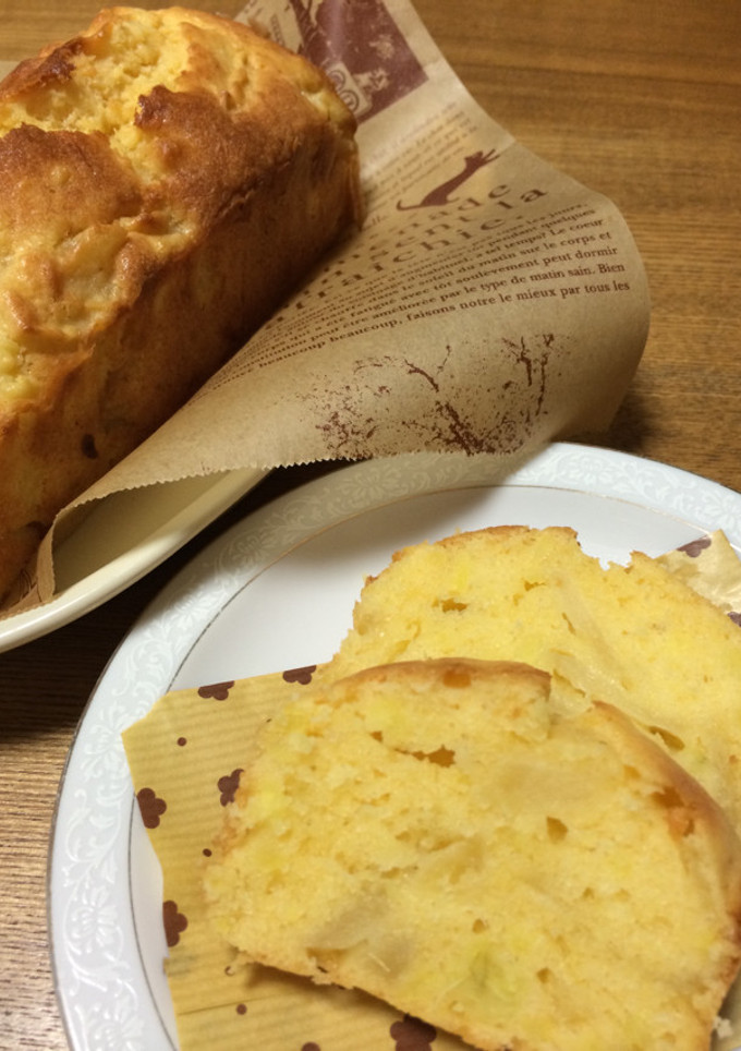 さつまいもとりんごのケーキ-レシピのメイン写真