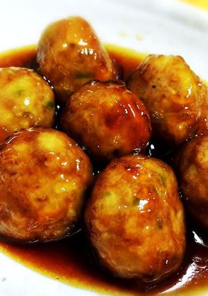 冷凍肉団子♫ヘルシー照焼きミートボール-レシピのメイン写真