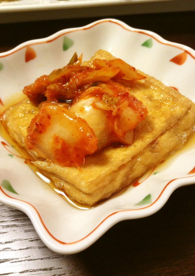 うまうま♩厚揚げキムチ-レシピのメイン写真