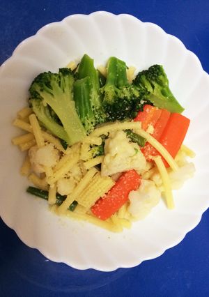 冷凍温野菜のマカロニサラダ-レシピのメイン写真