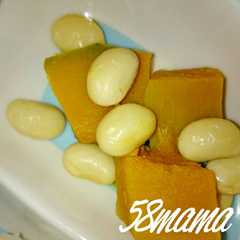 รูปของ 幼児食に♪大豆とかぼちゃ煮