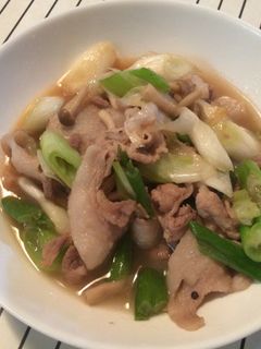 豚肉とネギのポン酢炒め-レシピのメイン写真