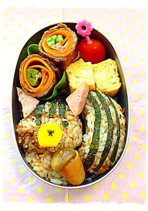 シマリスのお弁当-レシピのメイン写真