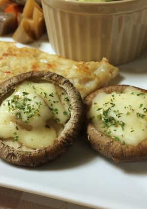 椎茸チーズ焼き-レシピのメイン写真
