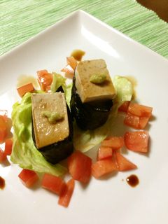 レバーペーでフォアグラ風♪お寿司仕立て-レシピのメイン写真