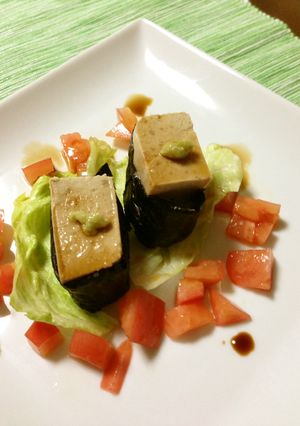 レバーペーでフォアグラ風♪お寿司仕立て-レシピのメイン写真