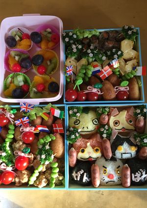 2014年運動会お弁当☆写真のみ参考に-レシピのメイン写真