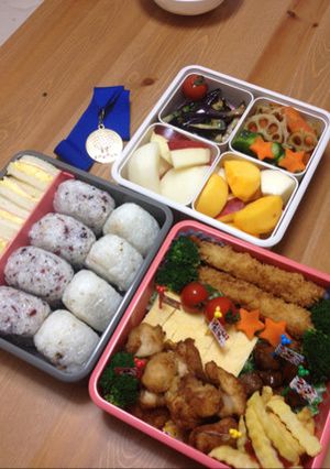 2014 運動会弁当（小学校）-レシピのメイン写真