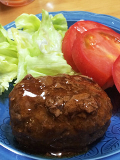 麺つゆで照り焼きハンバーグ-レシピのメイン写真