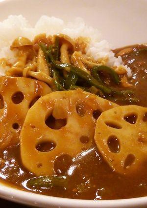 レンコン厚切りカレー。-レシピのメイン写真