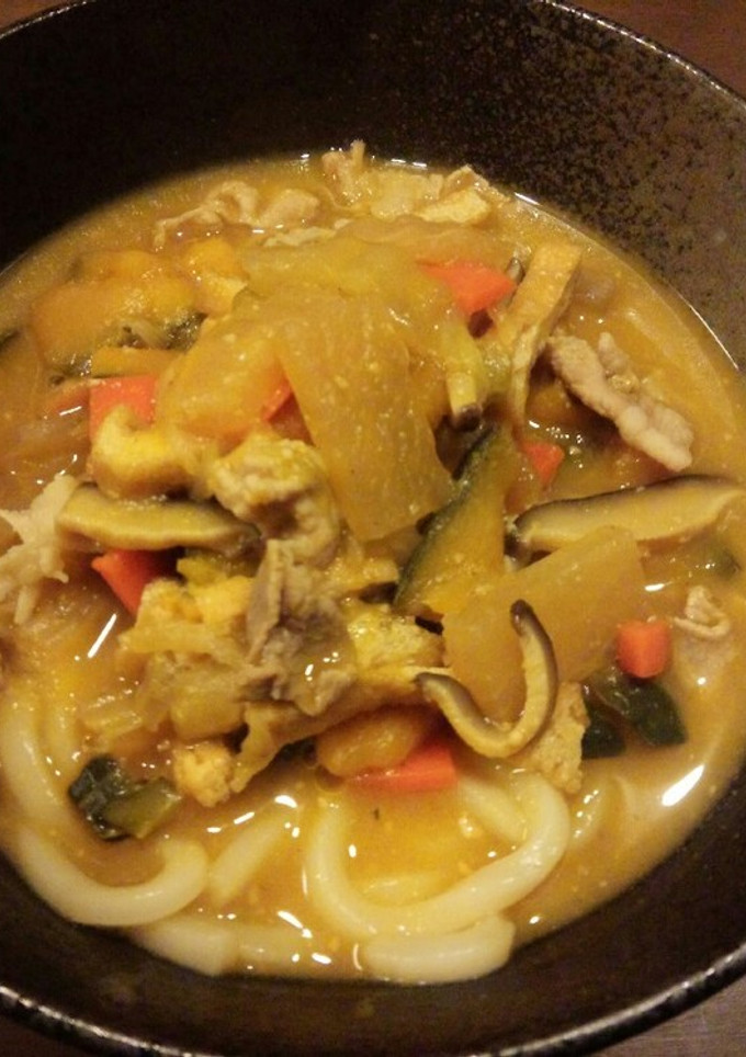 冷凍うどん de ほうとう-レシピのメイン写真