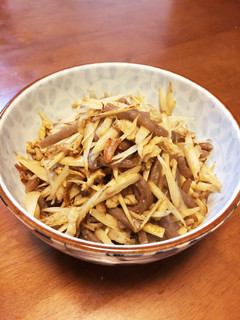 鶏皮ごぼう-レシピのメイン写真